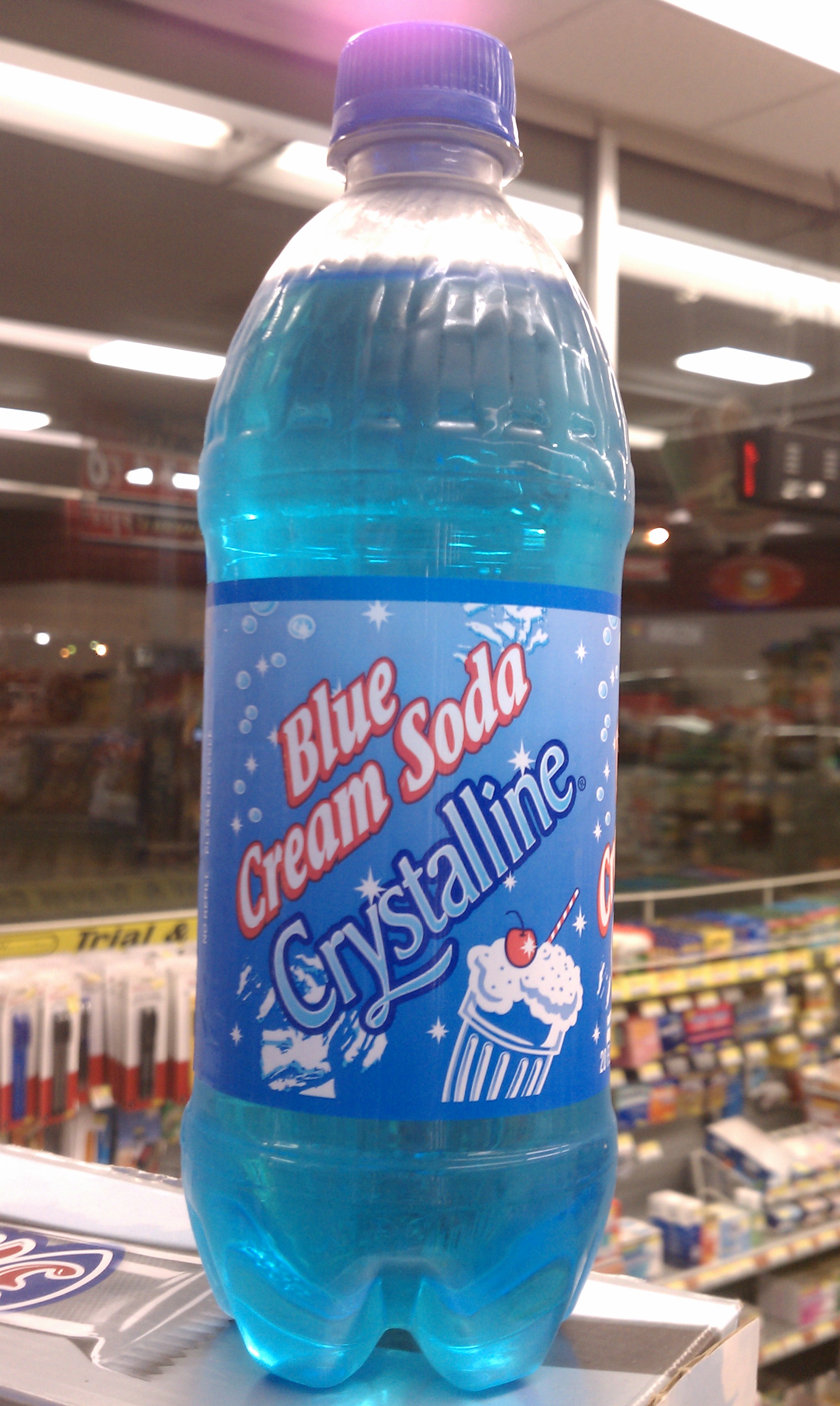 Blue Cream Soda