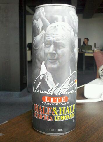 arizona arnold palmer tea. Arizona iced tea has a taste.