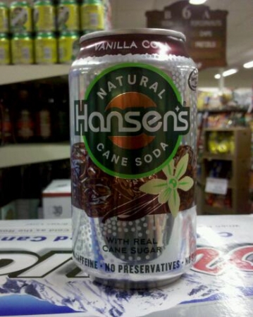 Hansen's Natural Cane Soda Vanilla Cola