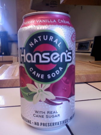Hansen's Natural Cane Soda Cherry Vanilla Creme