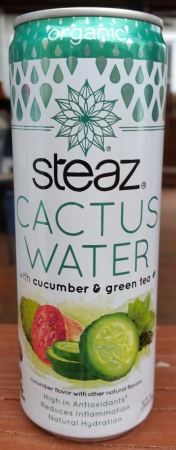 Steaz Cactus Water With Cucumber & Green Tea