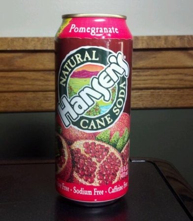 Hansen's Natural Cane Soda Pomegranate