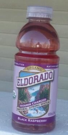 Eldorado Vitamin Charged Natural Spring Water Black Raspberry