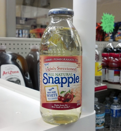 Snapple All Natural Lightly Sweetened Cherry Pomegranate