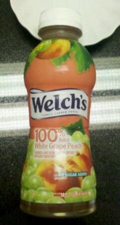 Welch's 100% Juice White Grape Peach