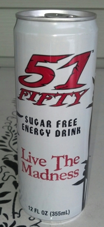 51 Fifty Sugar Free Energy Drink