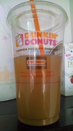 Dunkin' Donuts Iced Latte Snickerdoodle