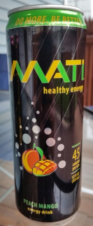 Mati Healthy Energy Peach Mango