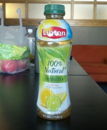 Lipton 100% Natural Citrus Green Tea