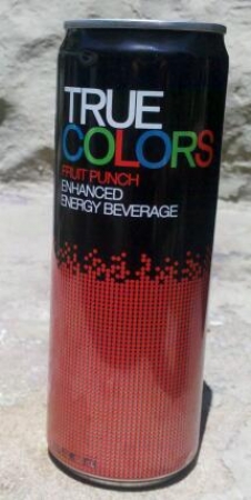 True Colors Enhanced Energy Beverage Fruit Punch