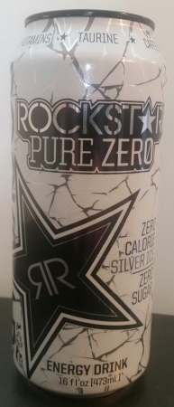 Rockstar Pure Zero Silver Ice