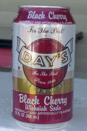 Day's Black Cherry Wishniak Soda