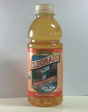 Eldorado Vitamin Charged Natural Spring Water Peach Mango
