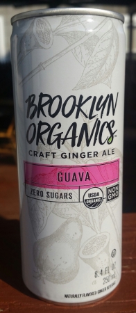Brooklyn Organics Craft Ginger Ale Guava