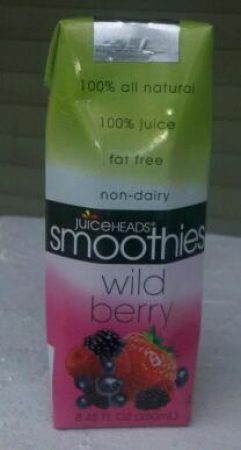 Juiceheads Smoothies Wild Berry