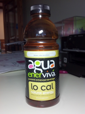 Agua Enerviva Lo Cal Natural Energy Mate Lemonade + Guarana