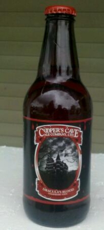 Cooper's Cave Ale Company Dracula's Blood Strawberry Soda