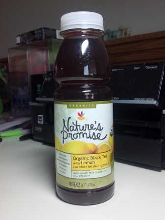 Nature's Promise Organic Black Tea with Lemon
