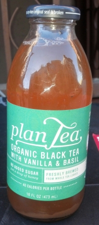 Plan Tea Organic Black Tea With Vanilla & Basil