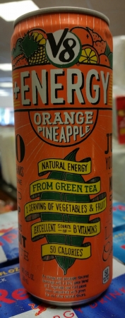 V8 Energy Orange Pineapple