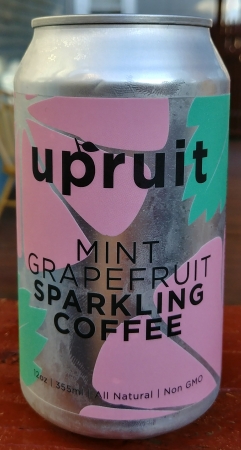 Upruit Sparkling Coffee Mint Grapefruit