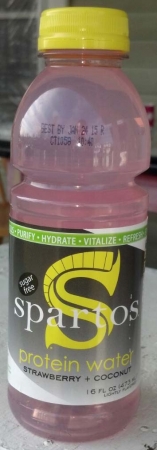 Spartos Protein Water Strawberry + Coconut