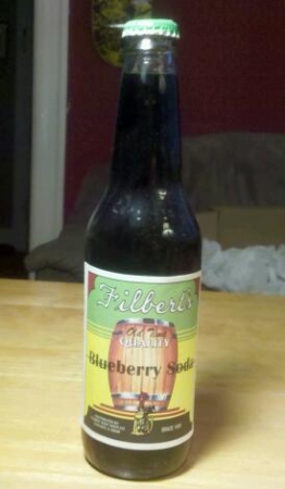 Filbert's Old Time Quality Blueberry Soda