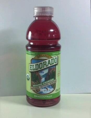 Eldorado Vitamin Charged Natural Spring Water Dragonfruit