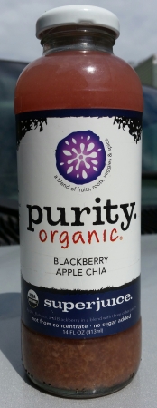 Purity Organic Superjuice Blackberry Apple Chia