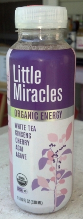 Little Miracles Organic Energy White Tea Ginseng Cherry Acai Agave