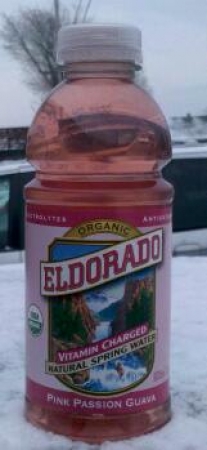 Eldorado Vitamin Charged Natural Spring Water Pink Passion Guava
