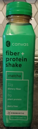 Canvas Fiber + Protein Shake Matcha