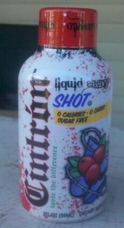 Cintron Liquid Energy Shot Cranberry Splash