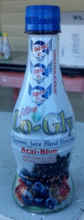 Lo-Gly Low Glycemic Juice Blend Beverage Acai-Blue