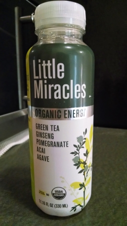 Little Miracles Organic Energy Green Tea Ginseng Pomegranate Acai Agave