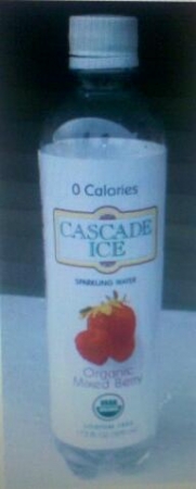 Cascade Ice Sparkling Water Organic Mixed Berry