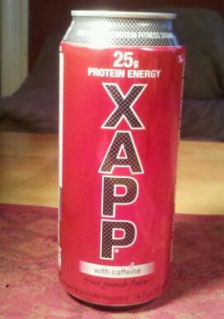 XAPP Protein Energy Fruit Punch Flavor