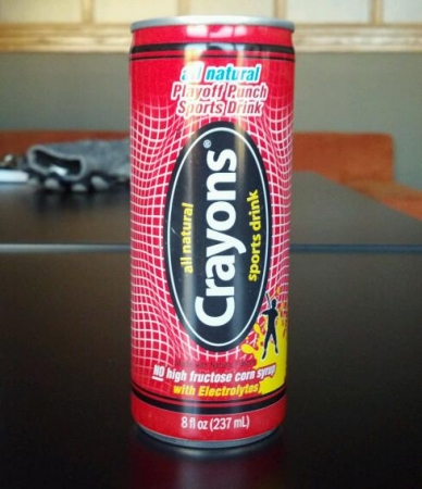 Crayons Sports Drink Playoff Punch