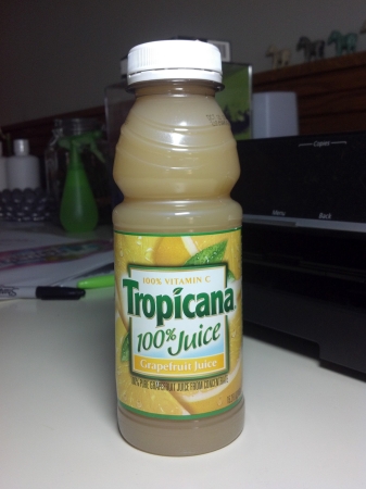 Tropicana 100% Juice Grapefruit