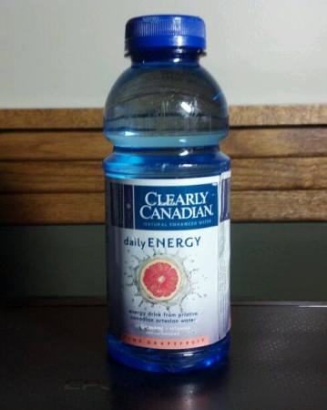 Clearly Canadian Daily Energy Pink Grapefruit