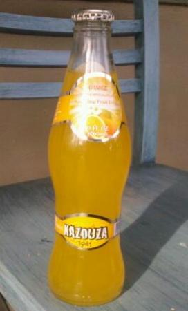 Kazouza Sparkling Fruit Drink Orange