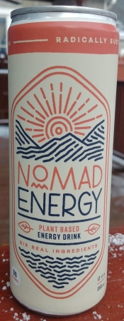 Nomad Energy Plant Based Energy Drink