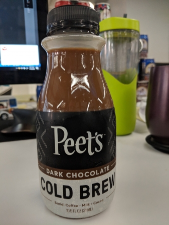 Peet's Coffee Cold Brew Dark Chocolate