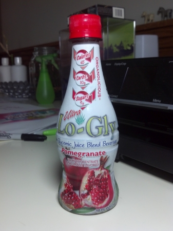 Lo-Gly Low Glycemic Juice Blend Beverage Pomegranate