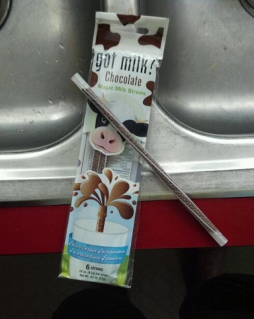 Got Milk? Magic Straws Chocolate