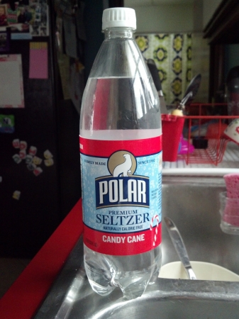 Polar Seltzer Candy Cane