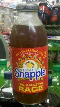 Snapple All Natural Papaya Mango Tea (The Amazing Race)