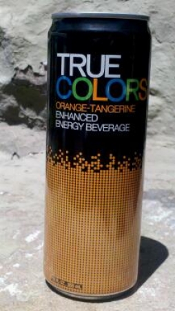 True Colors Enhanced Energy Beverage Orange Tangerine