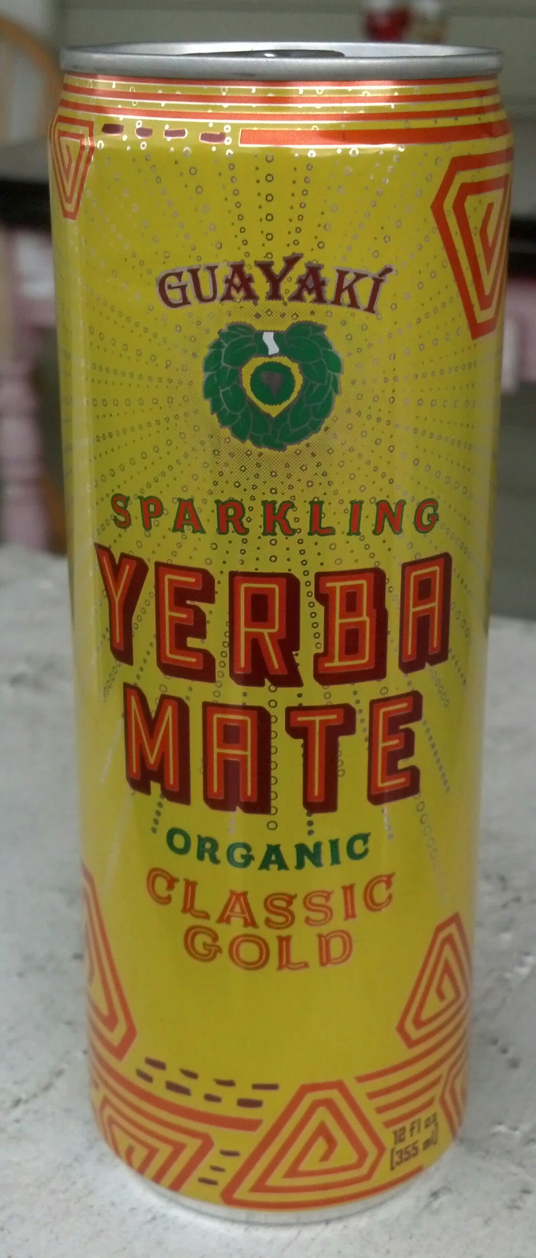 Guayaki Sparkling Yerba Mate Classic Gold Thirsty Dudes