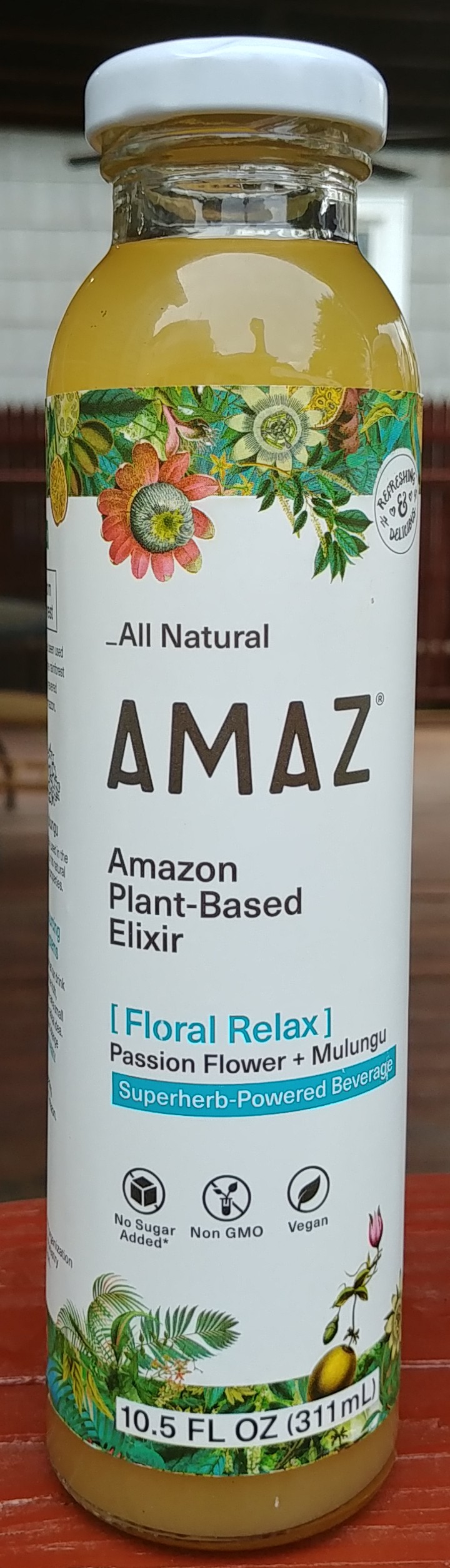 Amaz Amazon PlantBased Elixir Floral Relax Passion flower + Mulungu